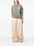 Ami de coeur Grey Sweater