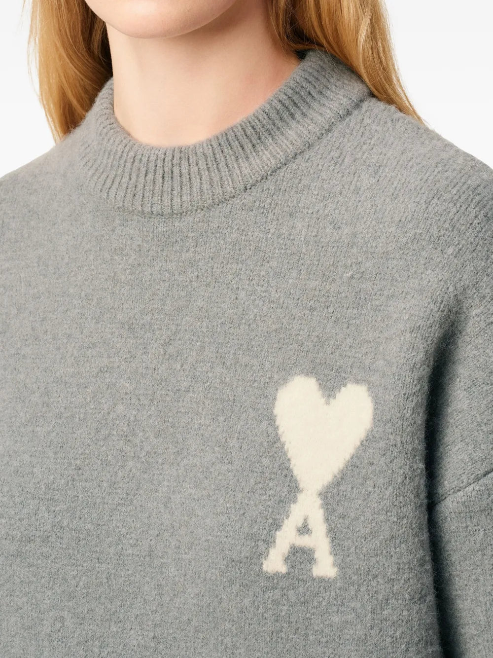 Ami de coeur Grey Sweater