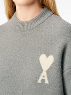 Ami de coeur Grey Sweater