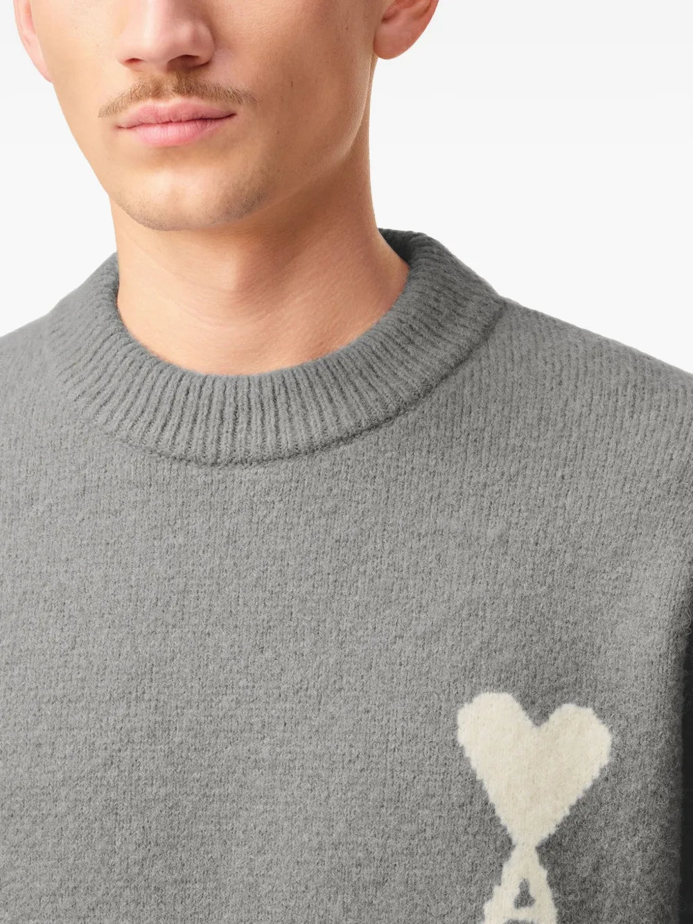 Ami de coeur Grey Sweater