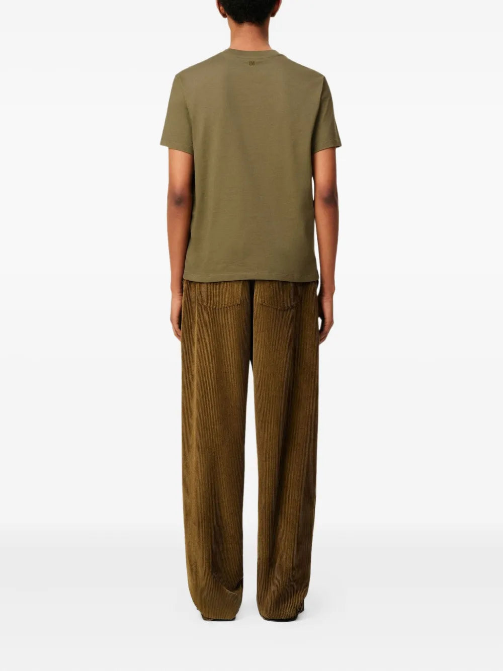 アミ・パリのメンズのためのアミ・デ・クールTシャツの画像 - 秋冬2025シーズン - 詳細ビュー6