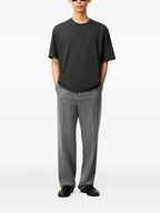 Image of AMI Paris Logo T-Shirt by Ami PARIS for Unisex - Season Autumn-Winter 2025 - Model view 2