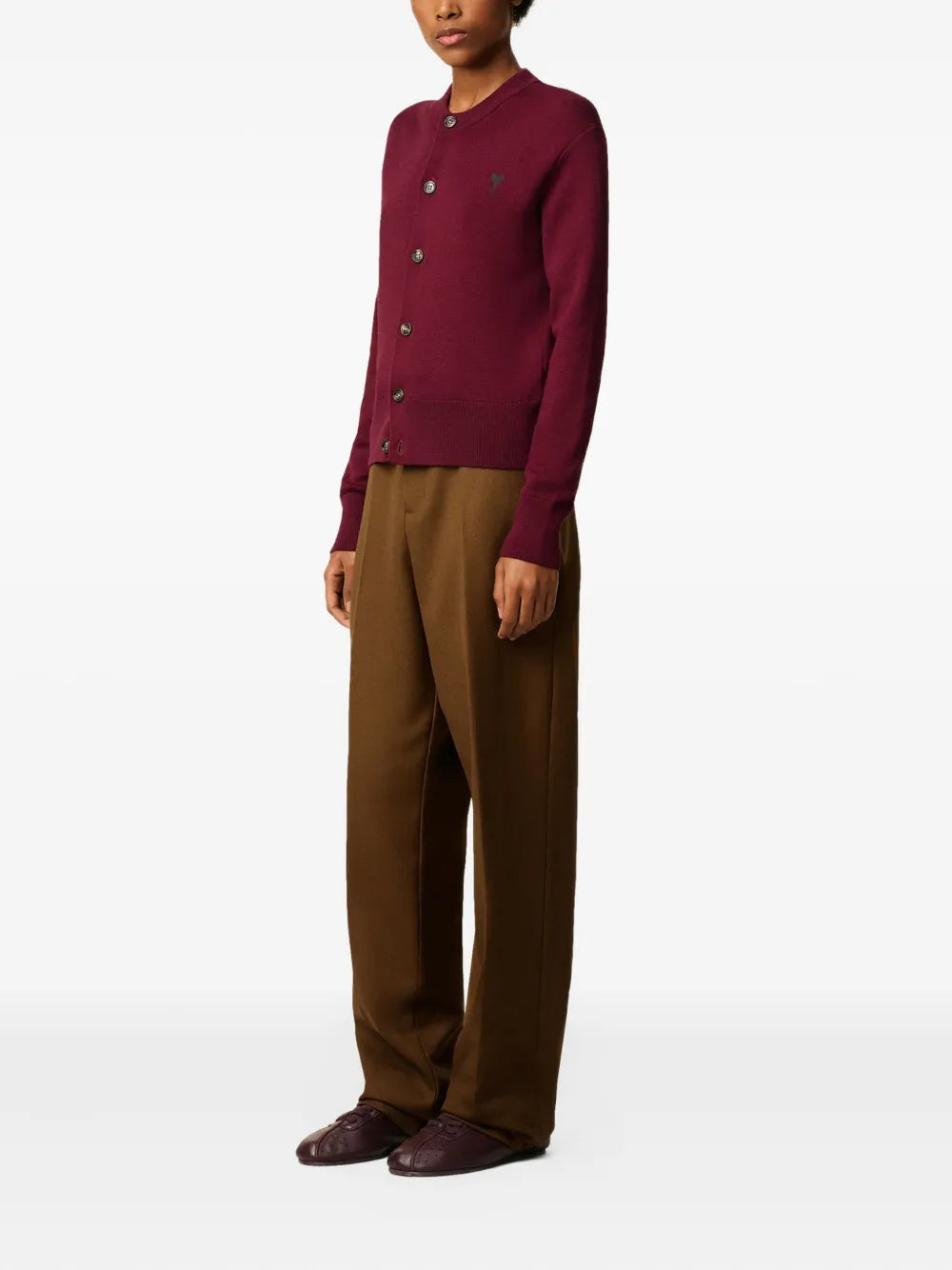 Bordeaux Cardigan AMI de Coeur