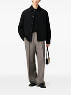 Image of Nylon Shirt Jacket by Ami PARIS for Men - Season Autumn-Winter 2025 - Model view 1