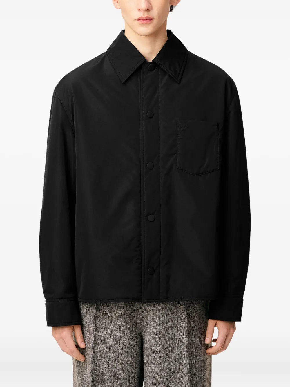 Nylon Shirt Jacket