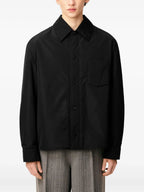 Image of Nylon Shirt Jacket by Ami PARIS for Men - Season Autumn-Winter 2025 - Model view 4