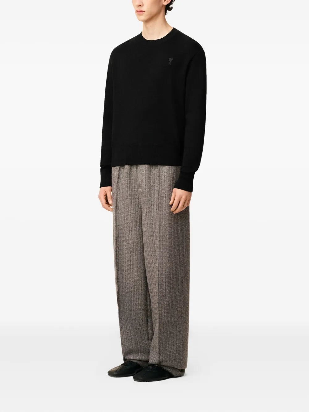 Le Pull Ami de Coeur Noir