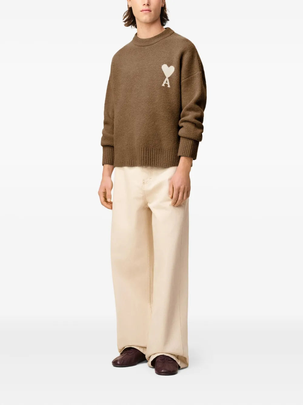 Ami de Coeur Brown Sweater