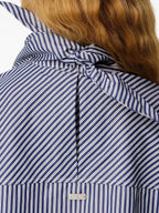 Image of Striped Navy Blouse by Ami PARIS for Unisex - Season Autumn-Winter 2025 - Model view 6