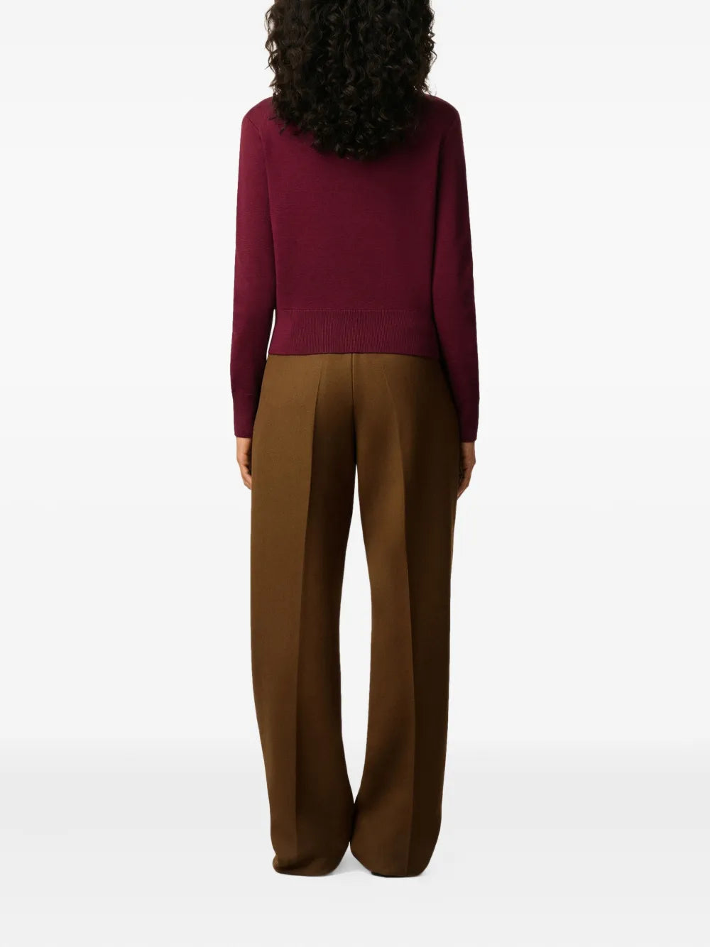 Le Pull Ami de coeur Bordeaux