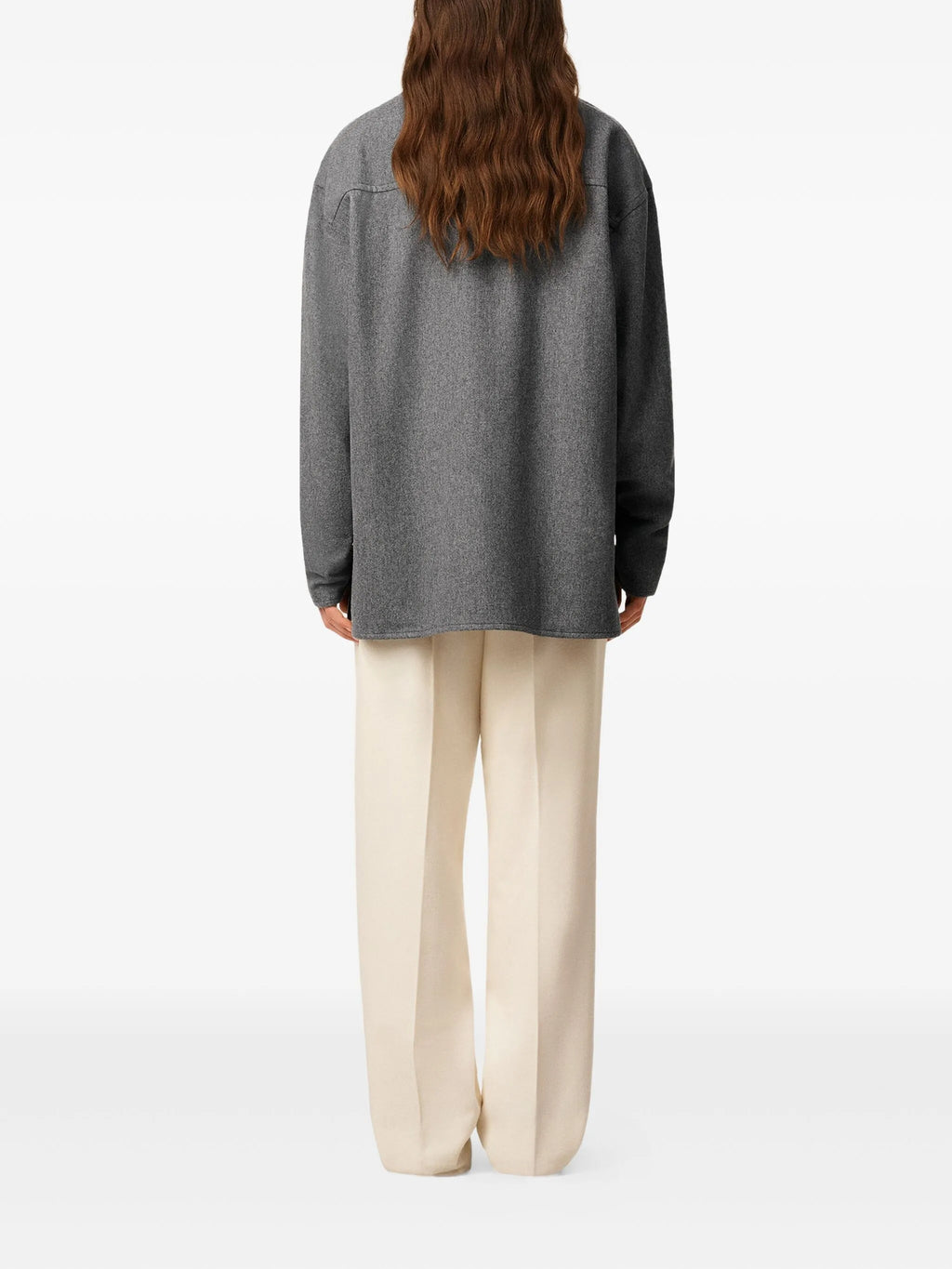 Image du polo AMI PARIS par Ami PARIS pour unisexe - Saison Automne-Hiver 2025 - Vue modèle 3