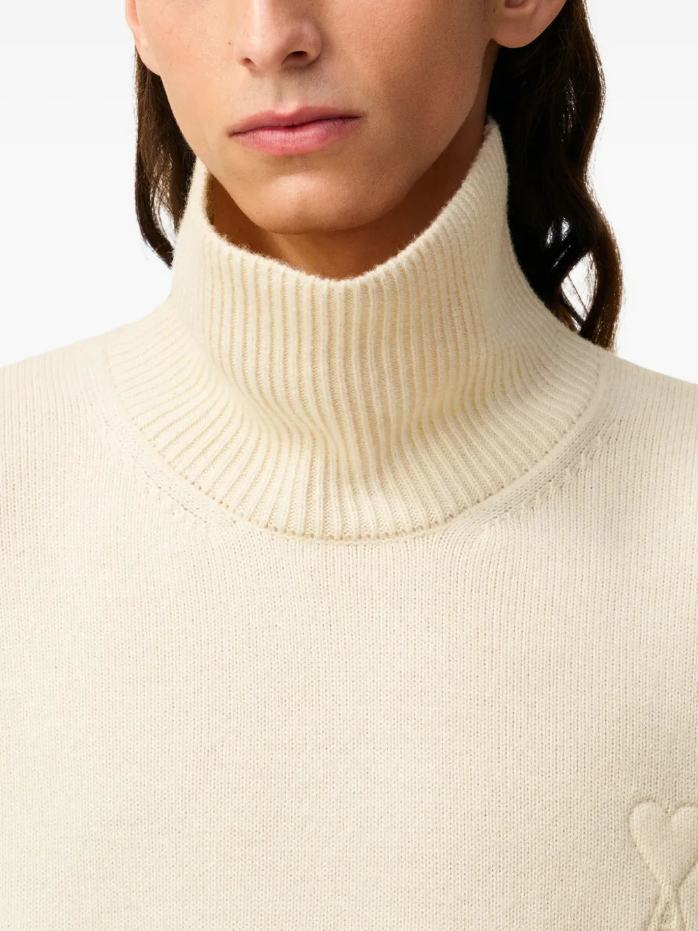 Ami de coeur Roll Neck Sweater