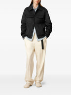 Image of La Veste Trucker by Ami PARIS for Unisex - Season Autumn-Winter 2025 - Model view 6