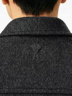 Image of La Veste Trucker by Ami PARIS for Unisex - Season Autumn-Winter 2025 - Model view 4