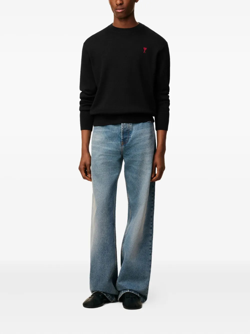 AMI de Coeur Black Sweater