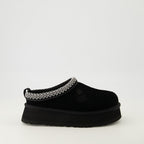 Image of Tazz II White Suede Mules by Ugg for Women - Season Autumn-Winter 2025 - Right Side View