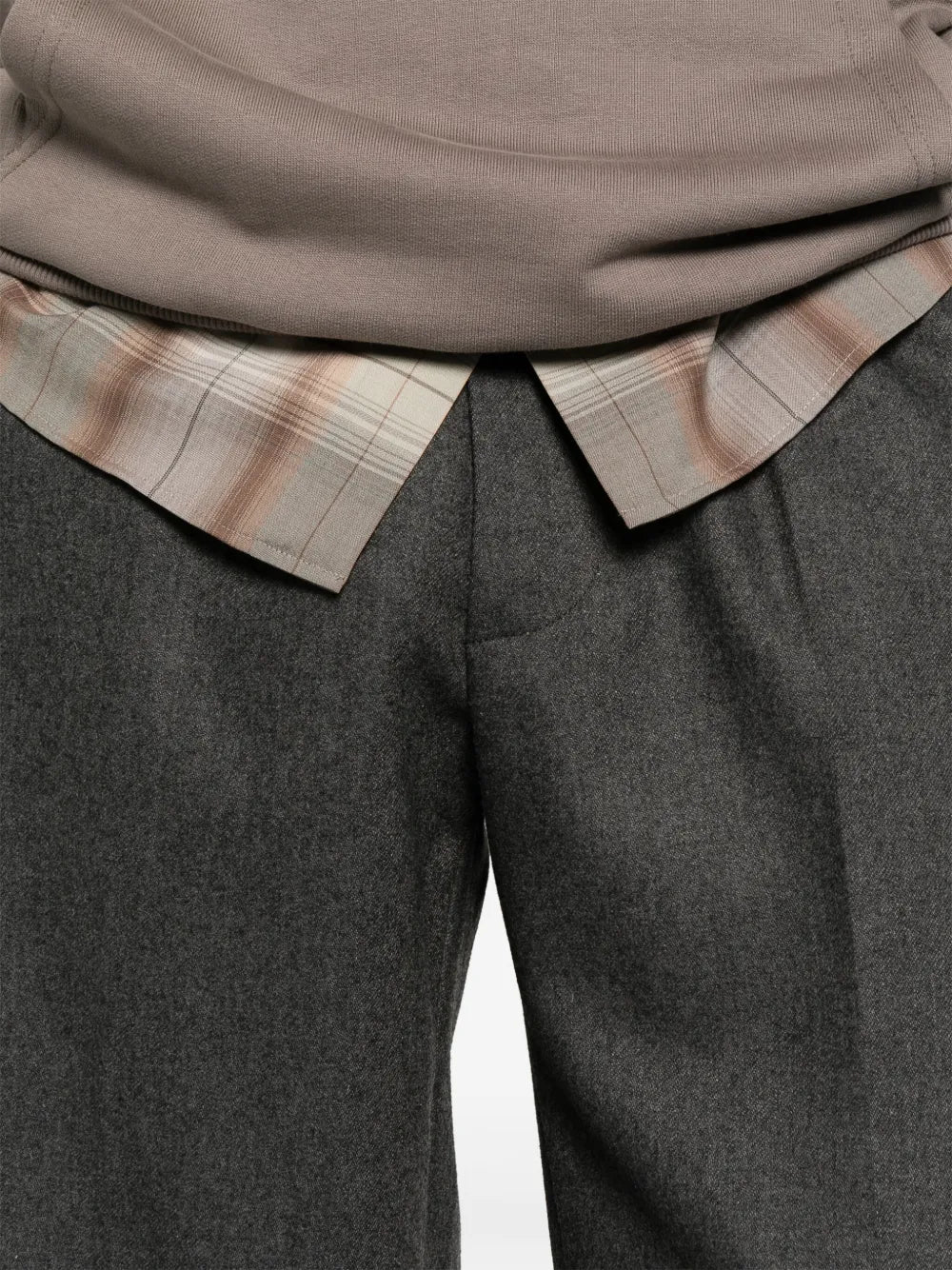Elasticated Grey Trousers