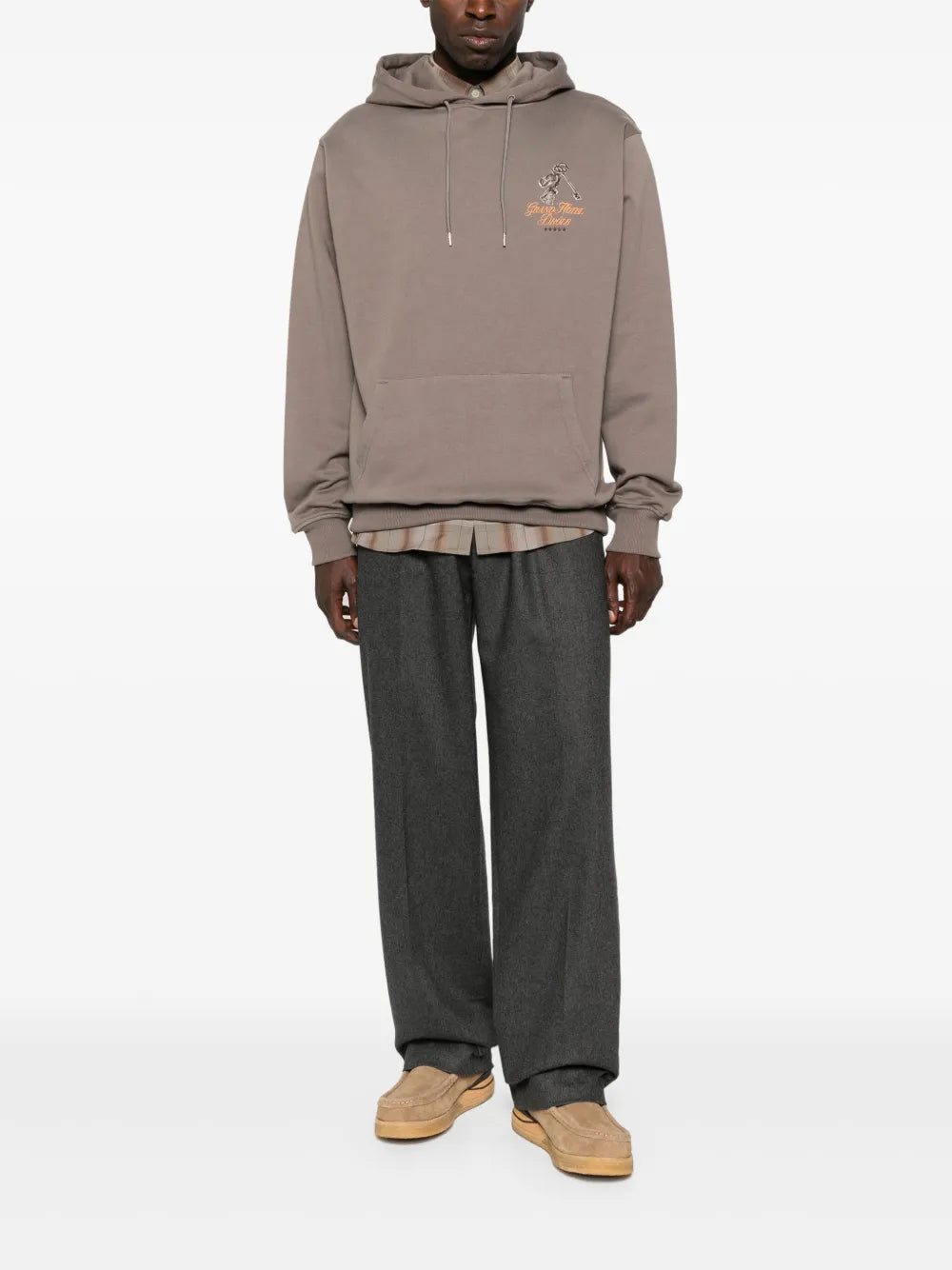 Elasticated Grey Trousers