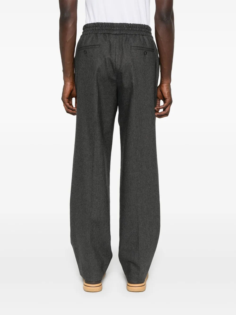 Elasticated Grey Trousers