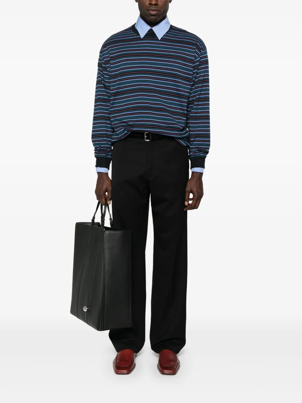 Prada Black Wool Trousers - Men | WE IN STYLE
