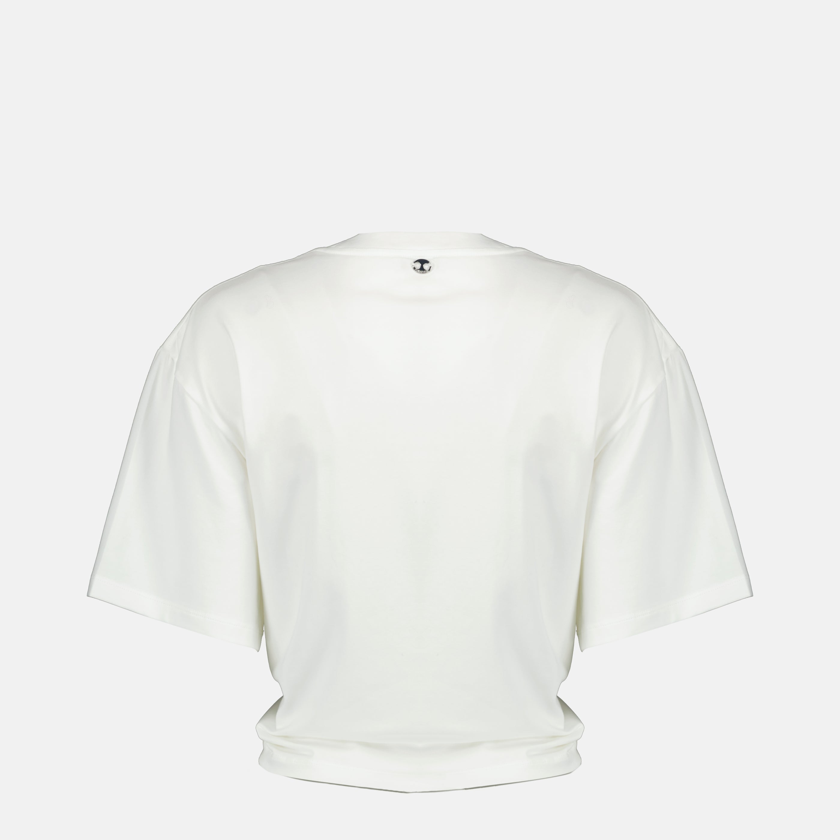 T-Shirt Percing Weiß aus Baumwolle