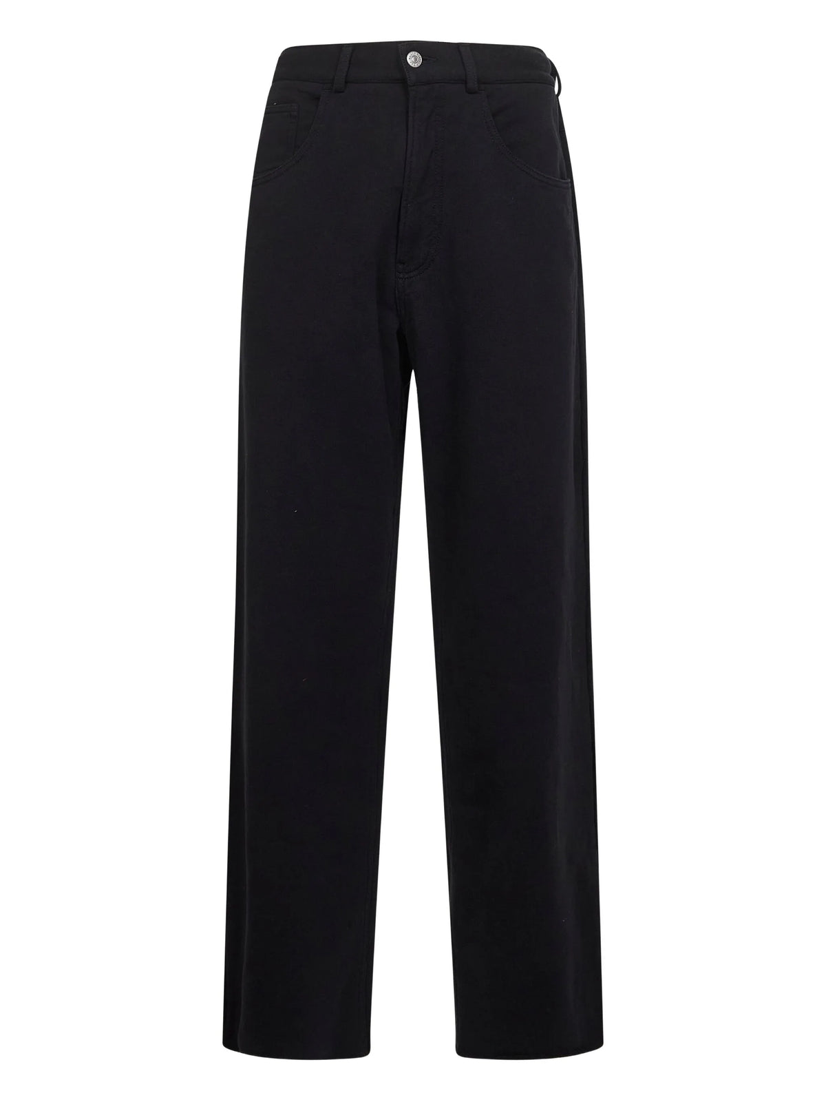 Image of Ample Jean Black by Mm6 for Women - Season Spring-Summer 2026 - Model View 1