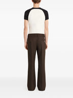 Image of Contrast T-Shirt by Courrèges for Men - Season Autumn-Winter 2025 - Model view 3