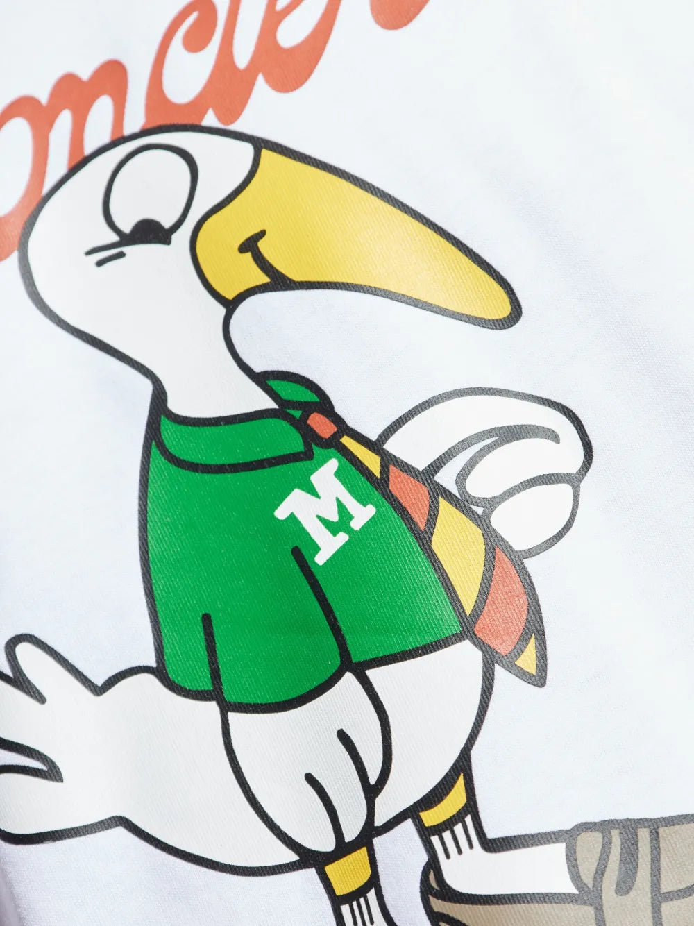 Bild des T-Shirts Mascotte Logo von Moncler für Herren - Saison Herbst-Winter 2025 - Modellansicht 4