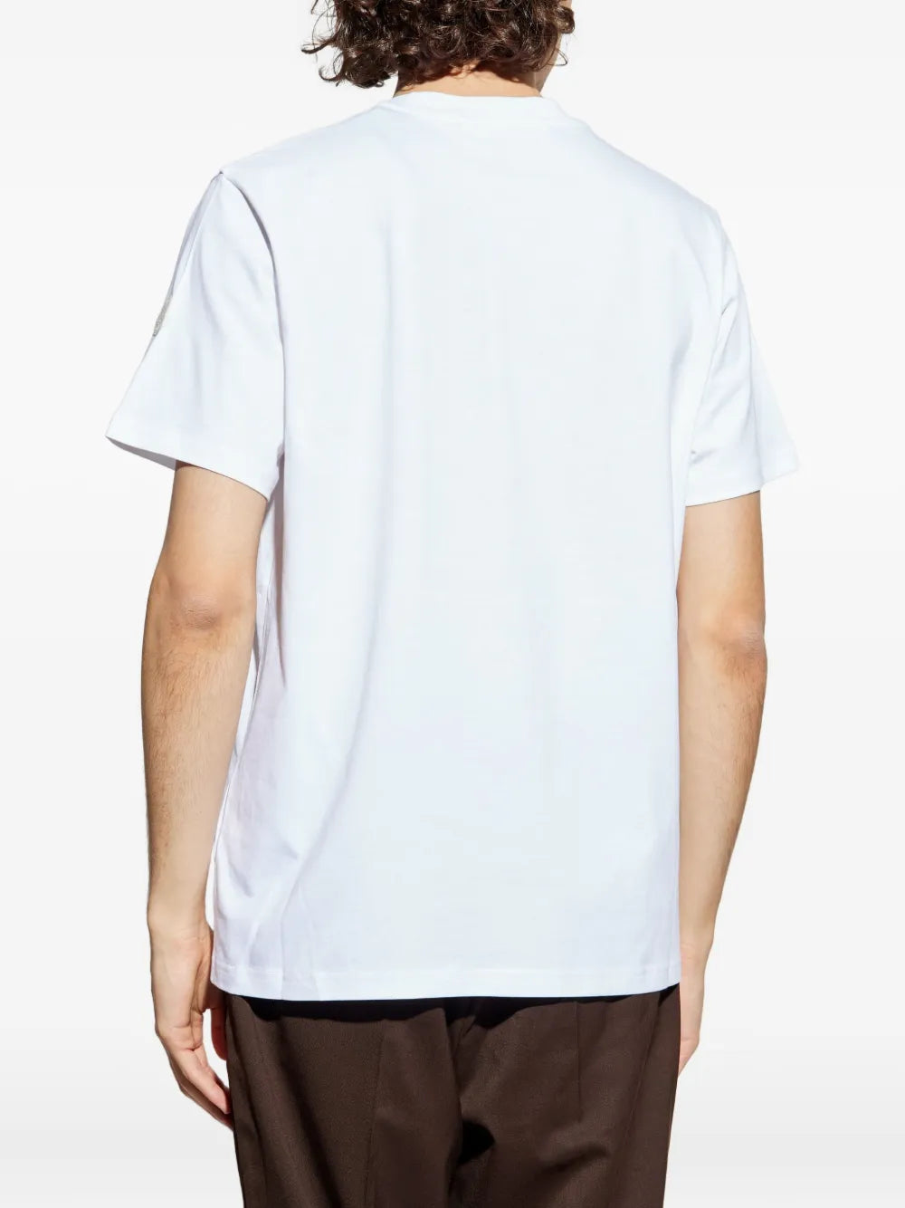 Bild des T-Shirts Mascotte Logo von Moncler für Herren - Saison Herbst-Winter 2025 - Modellansicht 3