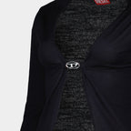 Imagen del cárdigan abierto de cuello en V de Diesel para mujeres - Temporada Primavera-Verano 2025 - Vista detalle del producto 2