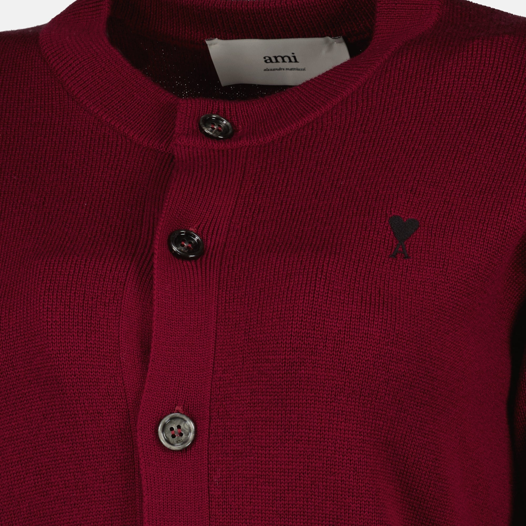 bordeaux cardigan ami de coeur we in style ami paris women 15586452046204