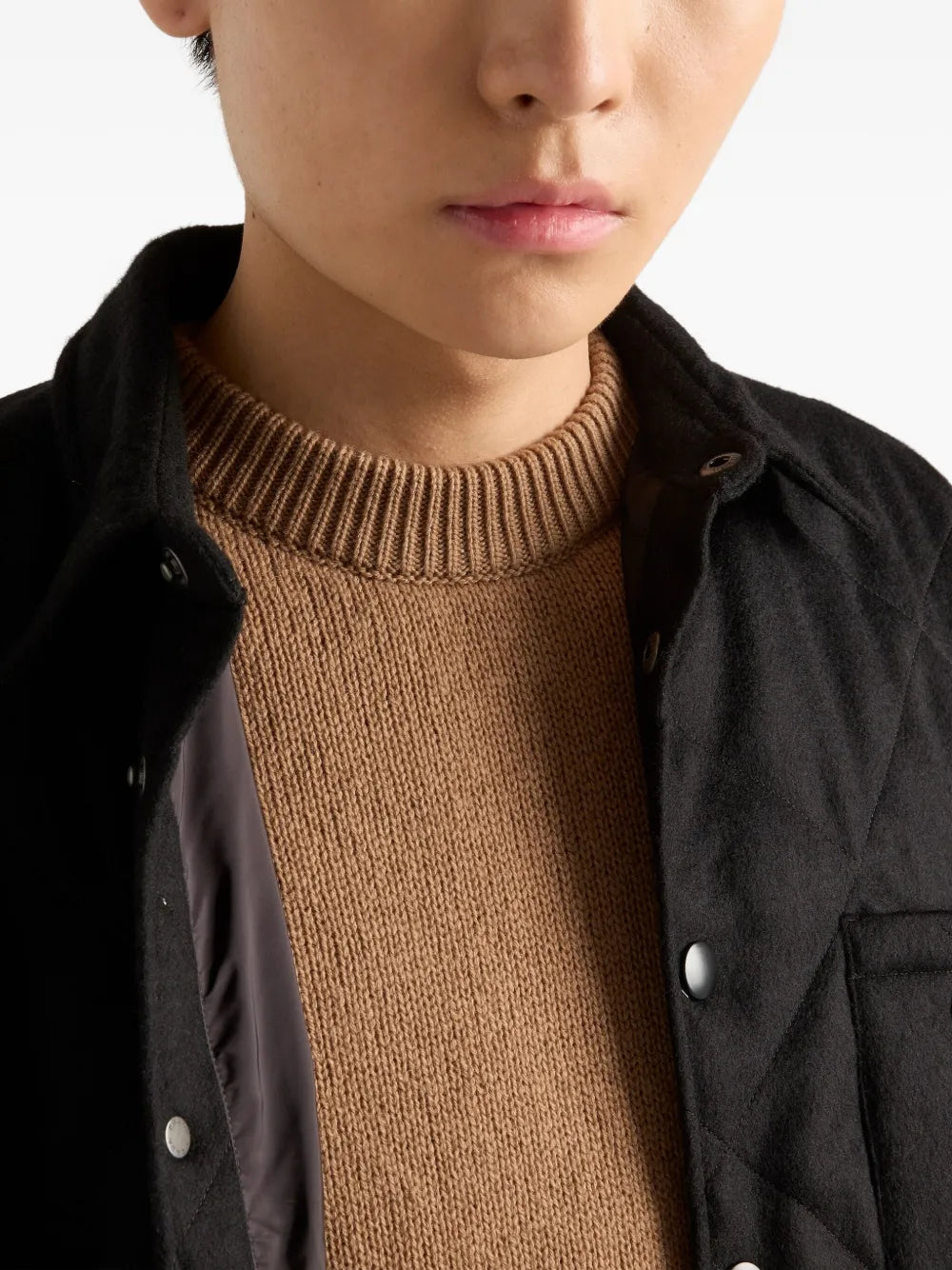 Prada Quilted Wool Jacket