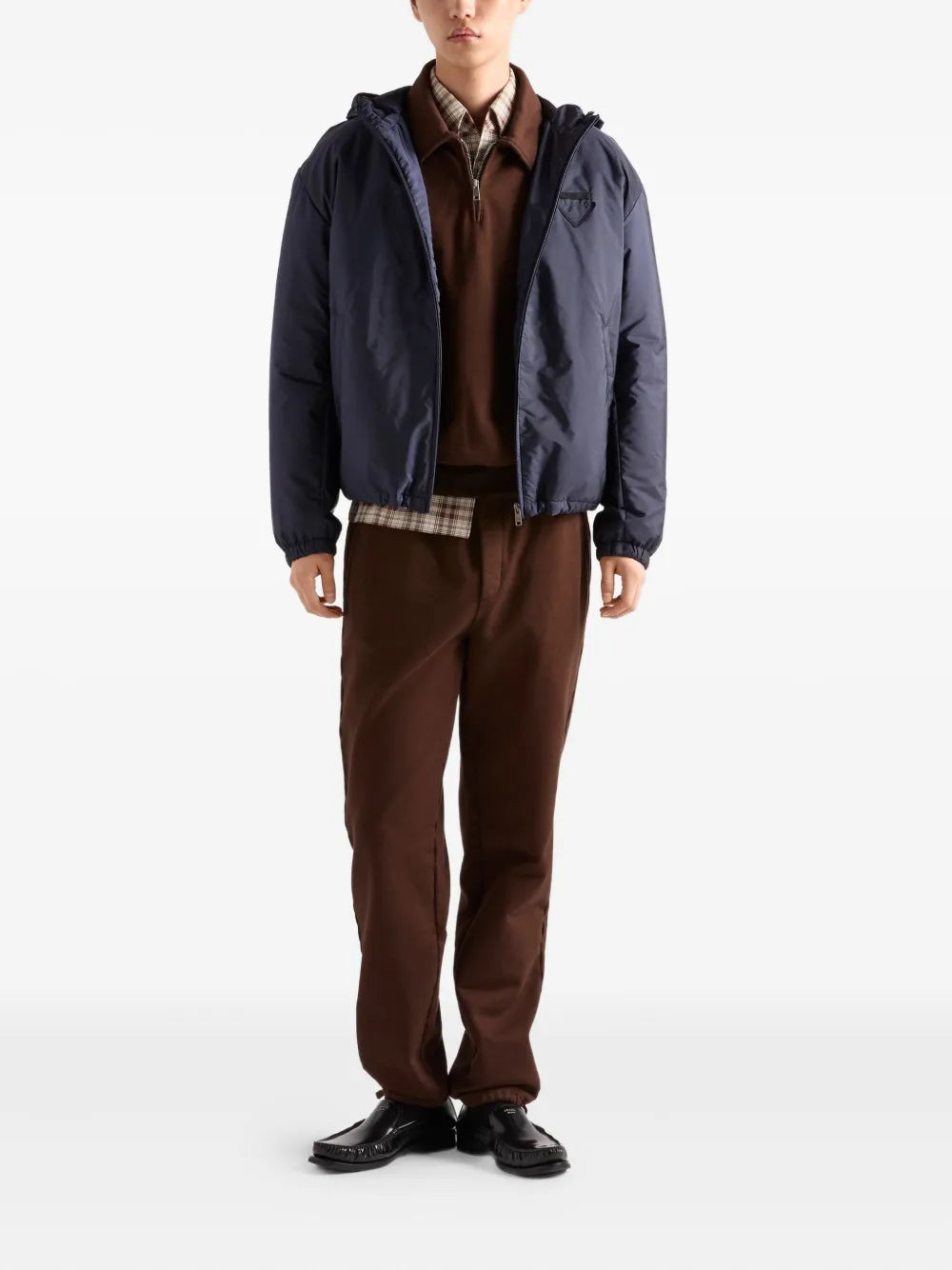 Chaqueta con cremallera de Re-nylon