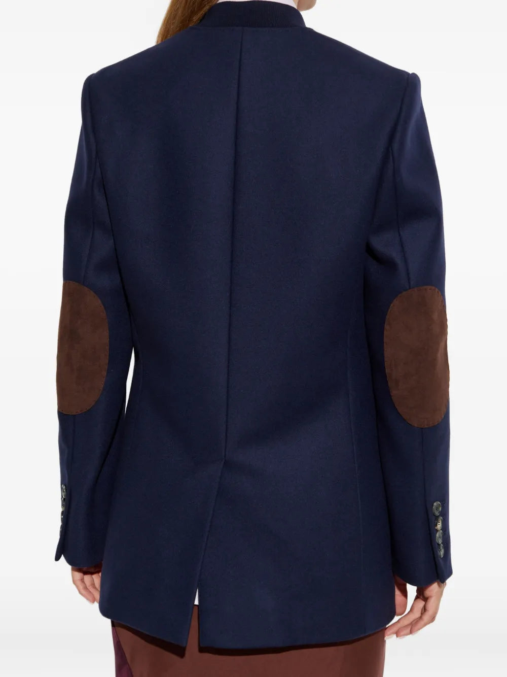 Moschino Navy Wool Blazer