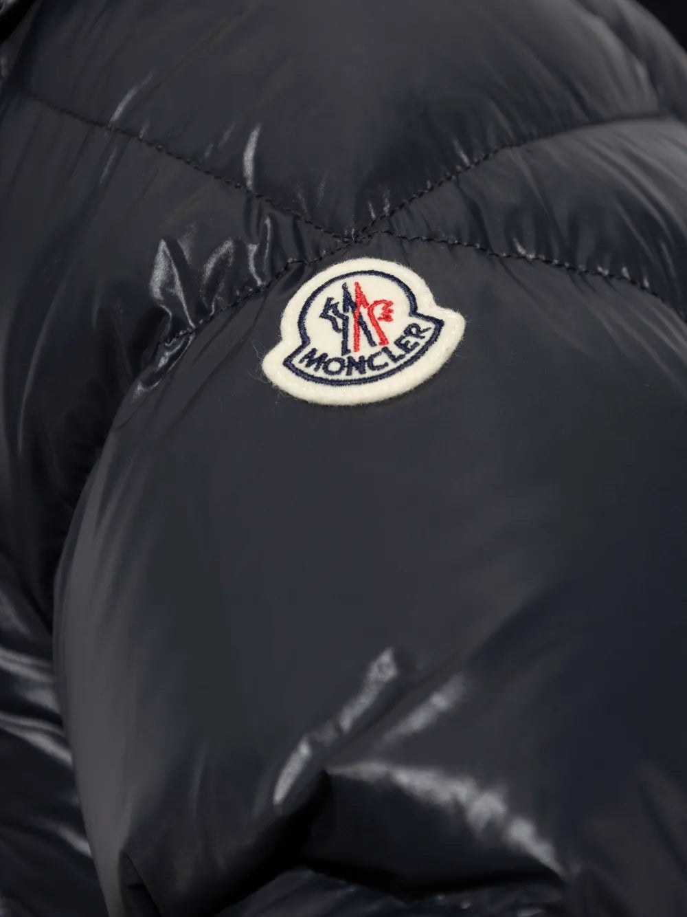 Bild der Serfanto schwarze Daunenjacke von Moncler für Herren - Saison Herbst-Winter 2025 - Modellansicht 4