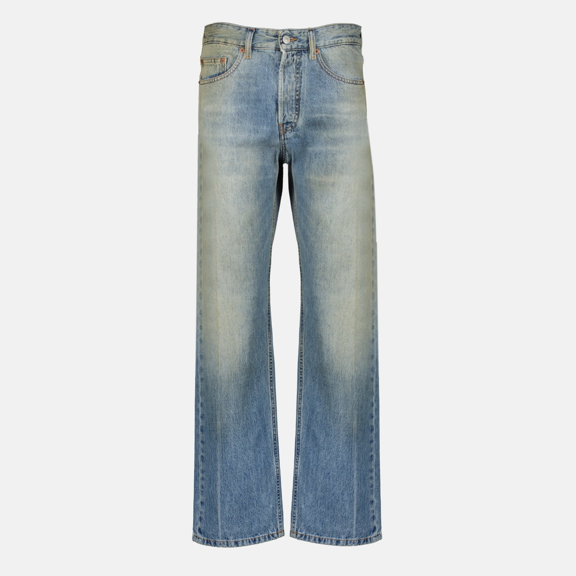 Wide Denim Pants