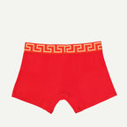 Medusa Boxer, Red Long Boxer, Cotton Elastane Boxer, Versace Boxer, Fall-Winter 2024 Collection