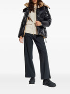 Bi-Material Wool Jacket