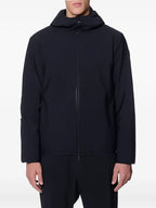Image of Bassite Black Down Jacket by Moncler for Men - Season Autumn-Winter 2025 - Model view 1