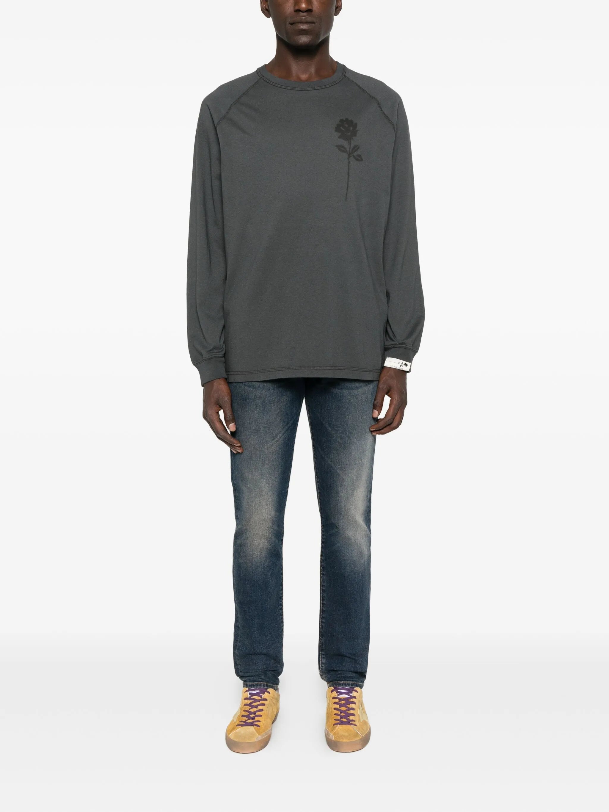 Image of D-Strukt 2019 L32 Denim Jeans by Diesel for Men - Season Autumn-Winter 2025 - Model view 1