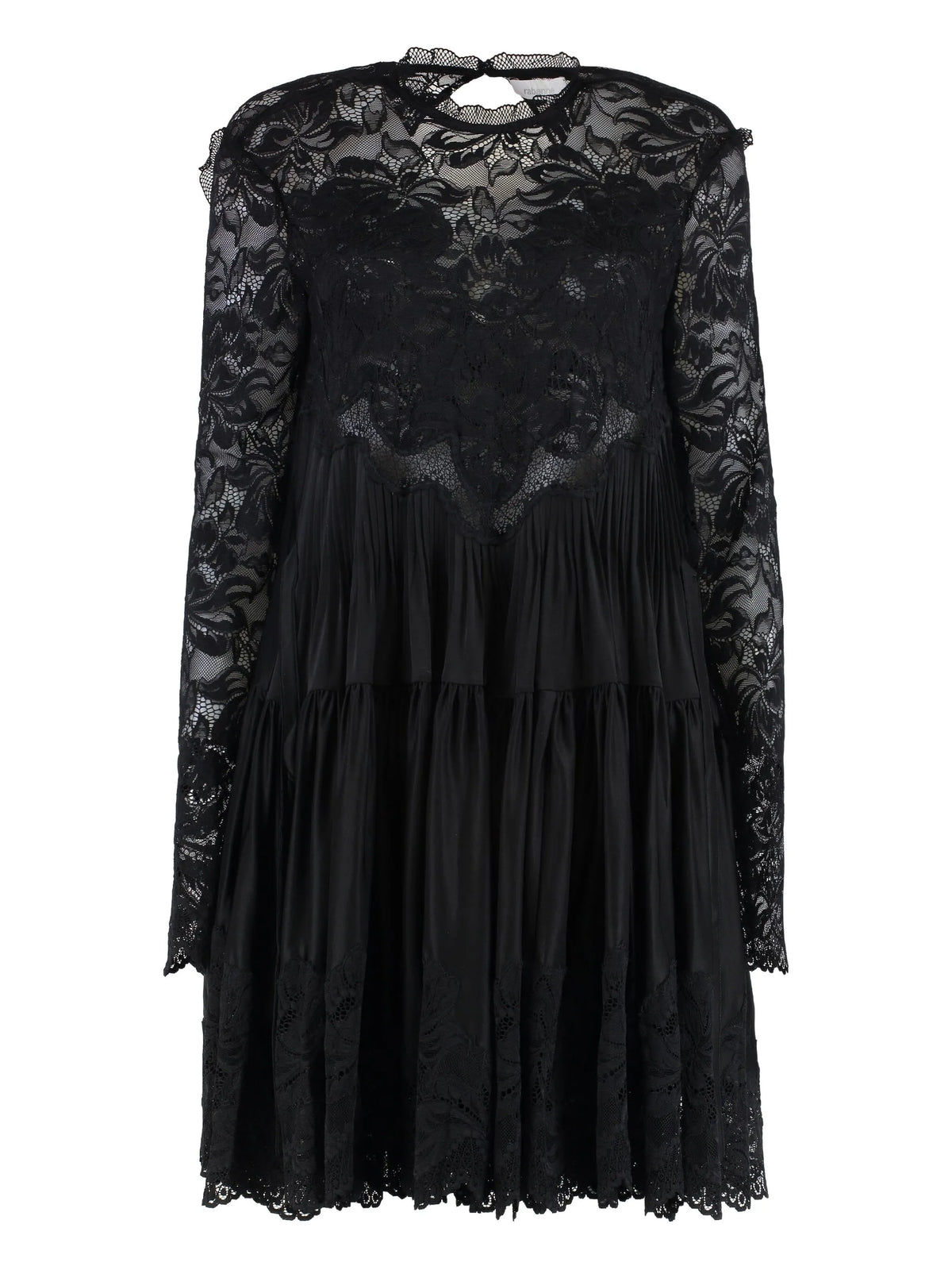 Image of Short Lace Dress by Rabanne for Women - Season Autumn-Winter 2025 - Model View 1