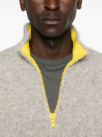 Image of K-Eller Zipped Pullover by Diesel for Men - Season Autumn-Winter 2025 - Model view 4