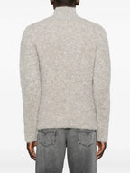 Image of K-Eller Zipped Pullover by Diesel for Men - Season Autumn-Winter 2025 - Model view 3