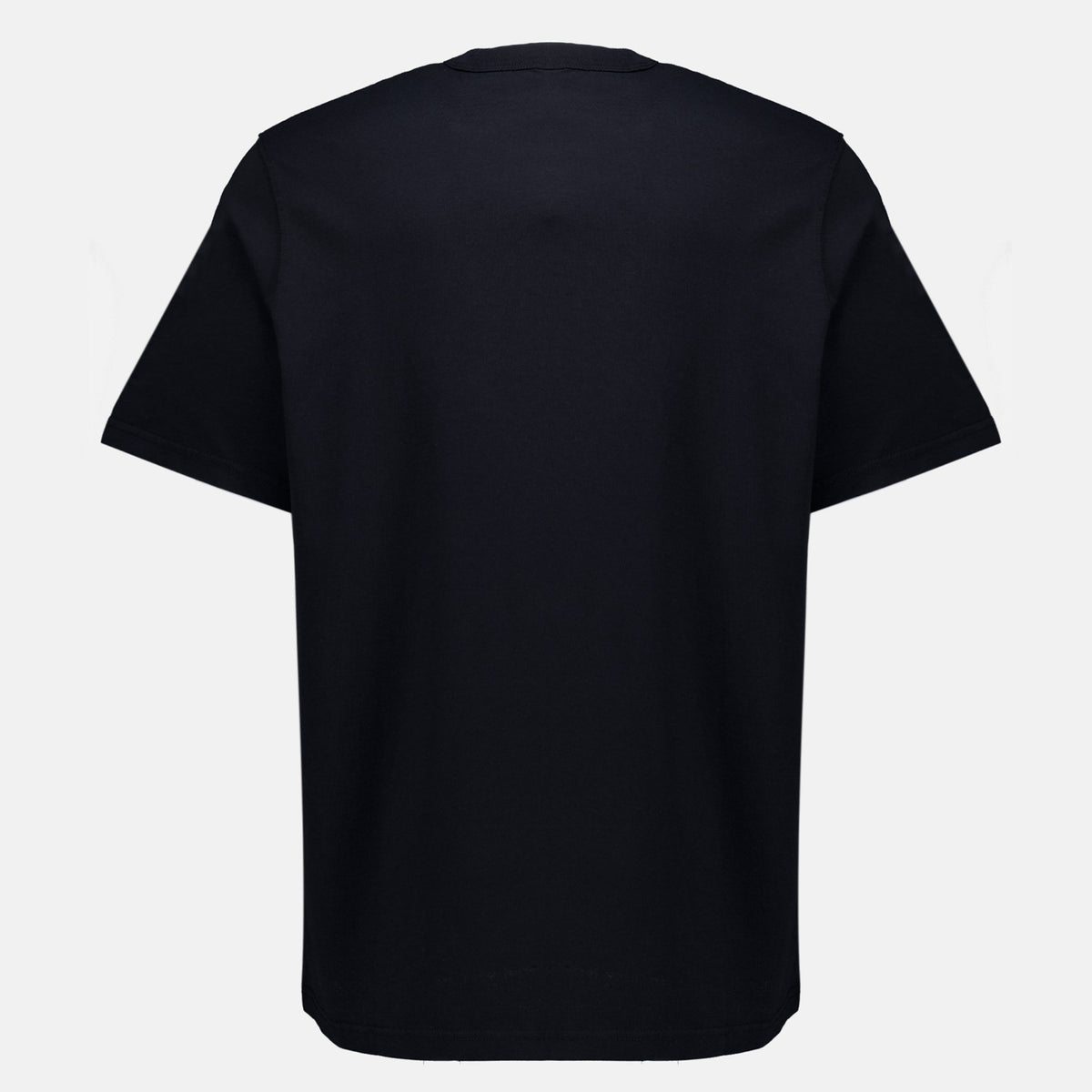 Black Embroidered T-Shirt - Maison Kitsuné
