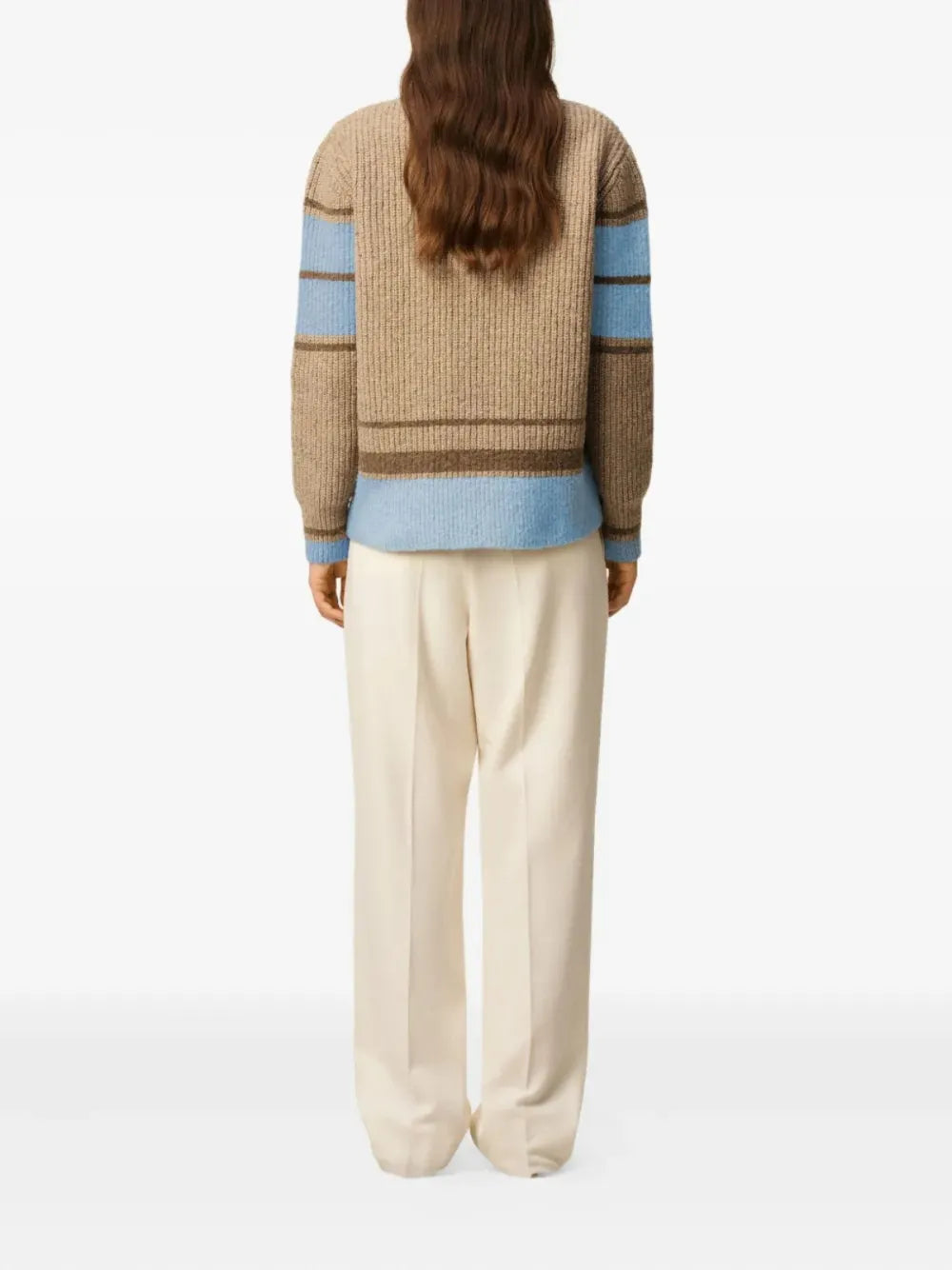 Pull en Tricot Marron