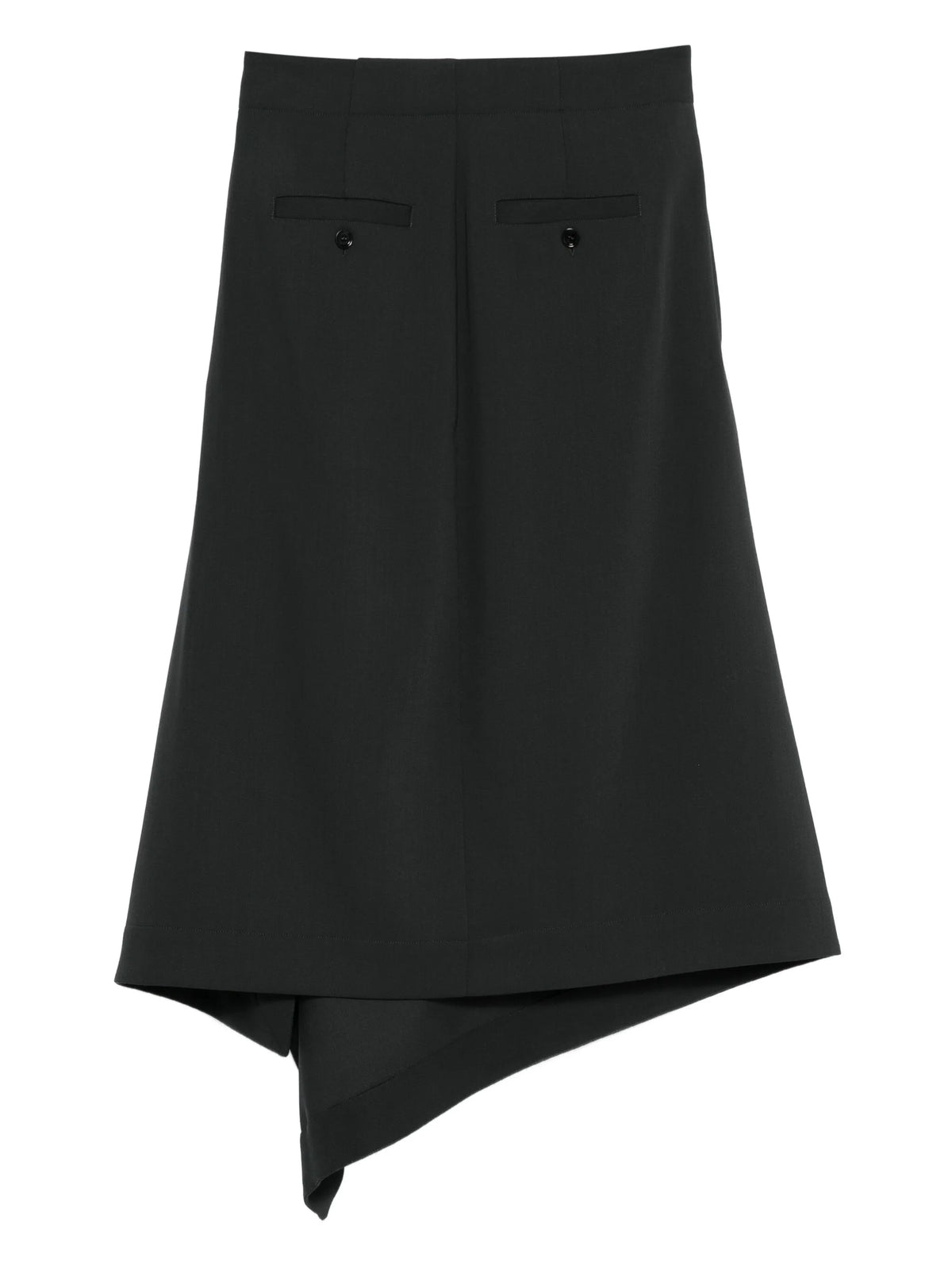 Image of Wool Wrap Skirt by Ami PARIS for Women - Season Autumn-Winter 2025 - Model View 2