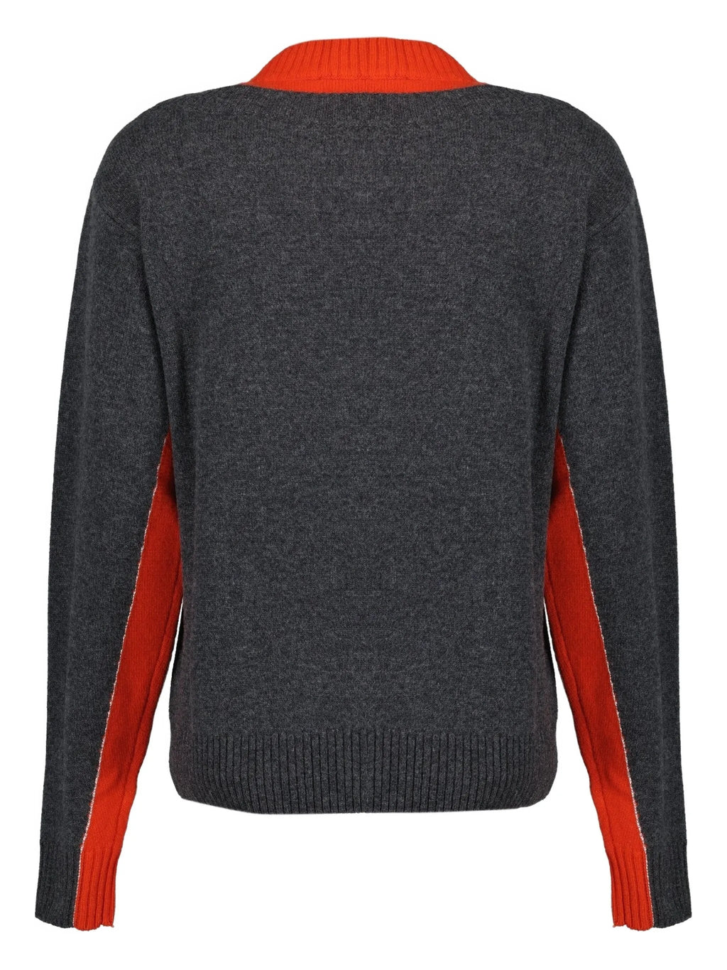 Image of Bi-Color Wool Pullover by Rabanne for Women - Season Autumn-Winter 2025 - Model View 3