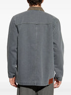 Image of Carlito Denim Jacket by Officine Générale for Men - Season Autumn-Winter 2025 - Model view 3