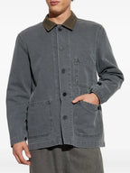 Image of Carlito Denim Jacket by Officine Générale for Men - Season Autumn-Winter 2025 - Model view 2