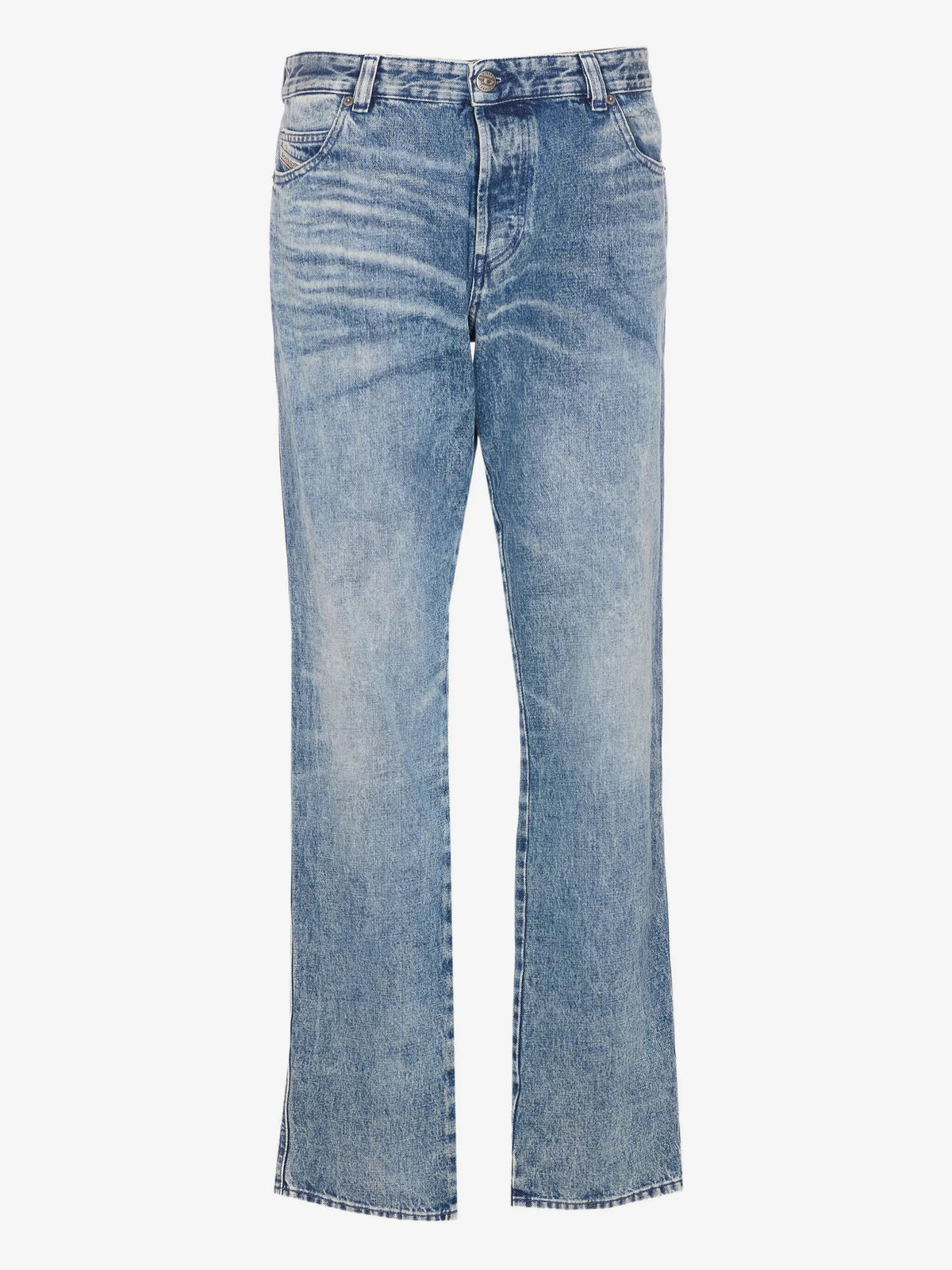 Image of Diesel D-Vyl-FSH 1993 Denim by Diesel for Men - Season Autumn-Winter 2025 - Model View 1